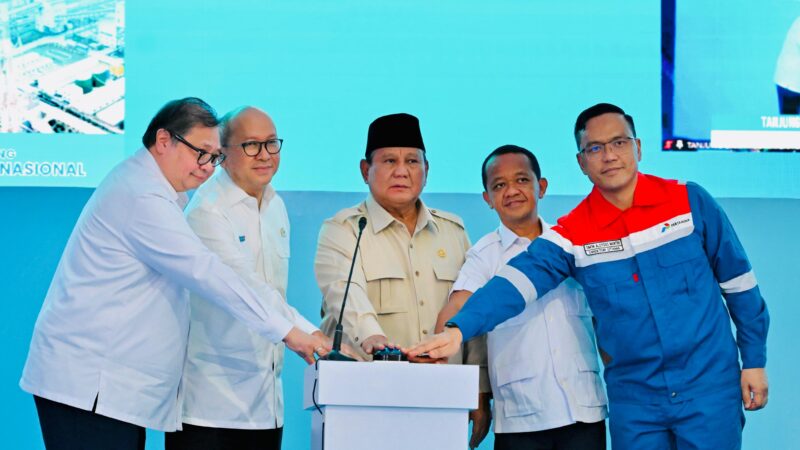Presiden Prabowo Lakukan Groundbreaking 13 Proyek Hilirisasi Nasional Tahap II Senilai Rp116 Triliun