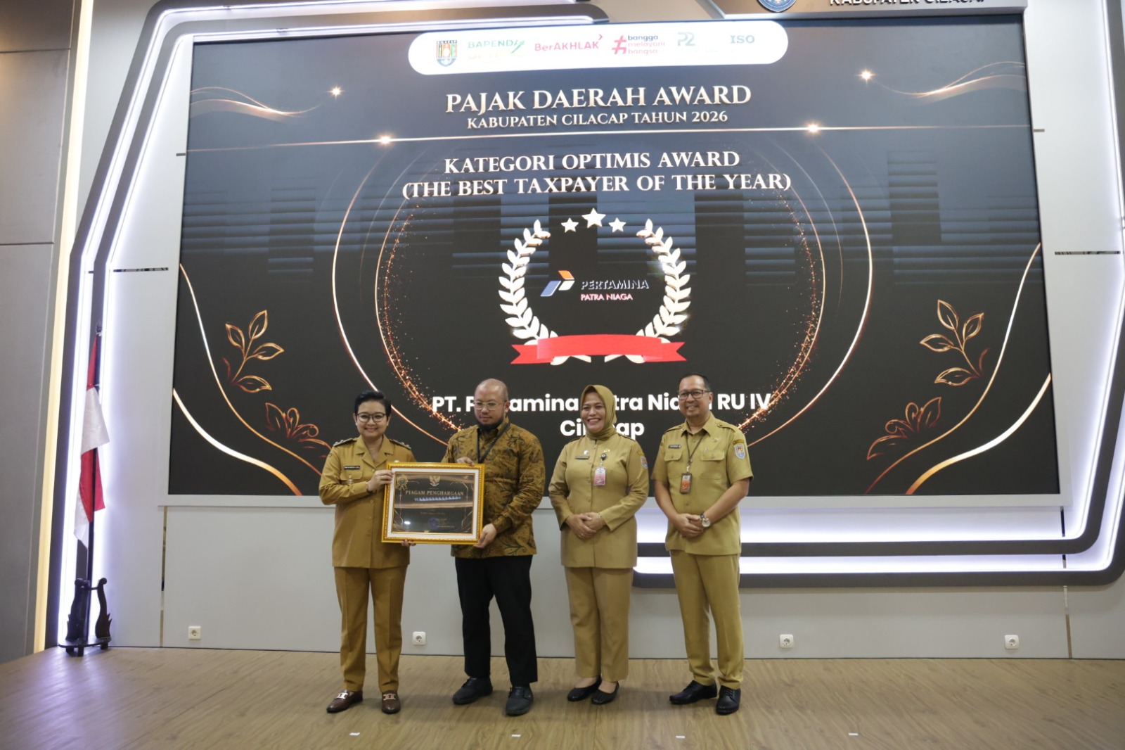 Luar Biasa! Pertamina Patra Niaga Kilang Cilacap Borong 3 Penghargaan Bergengsi Pajak Awards 2026