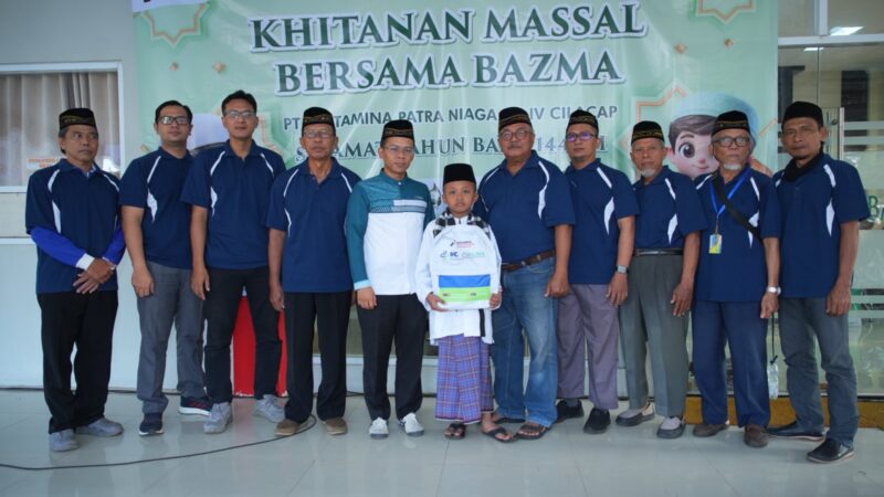 Haru & Bahagia, Begini Suasana Khitanan Massal Bazma Pertamina RU Cilacap bagi 169 Anak
