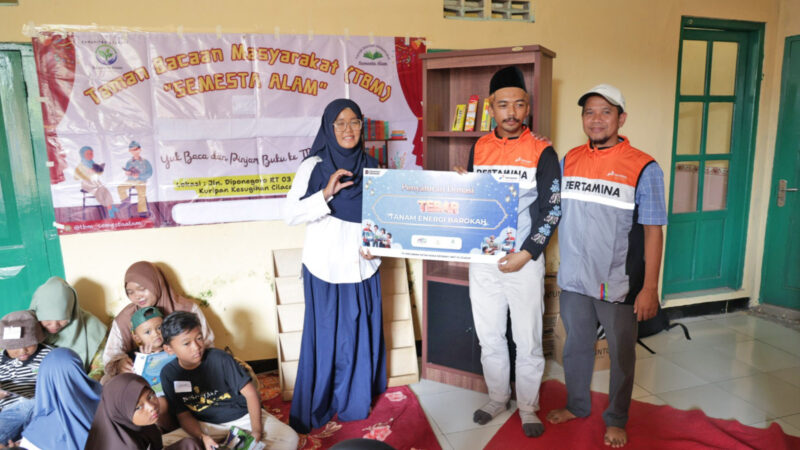 Relpi Cilacap Tebar Energi Barokah, Hadirkan Semangat Belajar bagi Anak-anak Kuripan