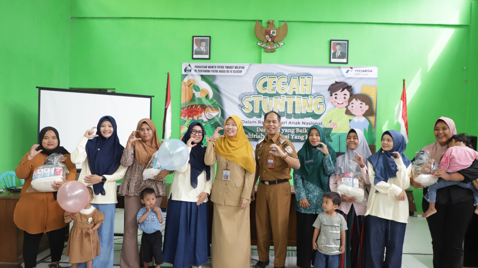 Merawat Asa Generasi Sehat, PWP RU Cilacap Hadir Cegah Stunting
