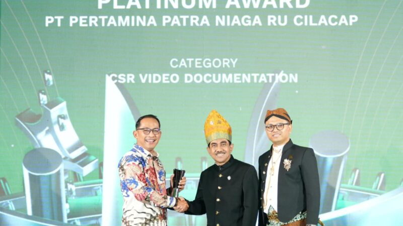 MAMAKU SIGAP Antar Kilang Cilacap Raih Penghargaan Platinum ISRA 2026