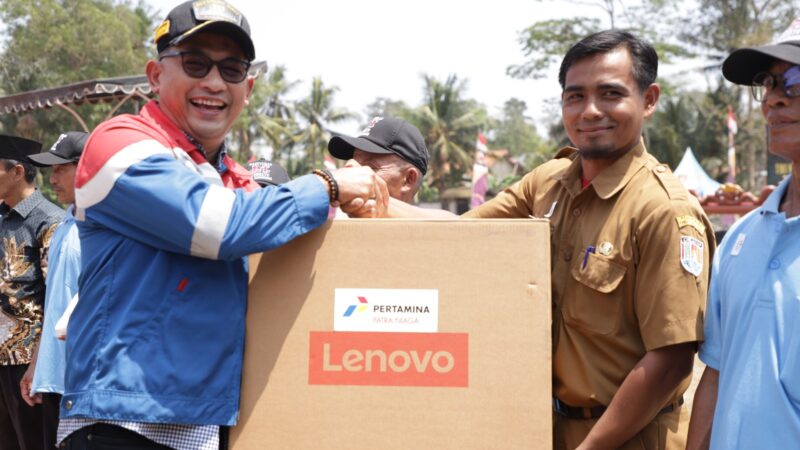 Bersama TMMD, Pertamina Patra Niaga RU Cilacap Bangun Harapan Desa