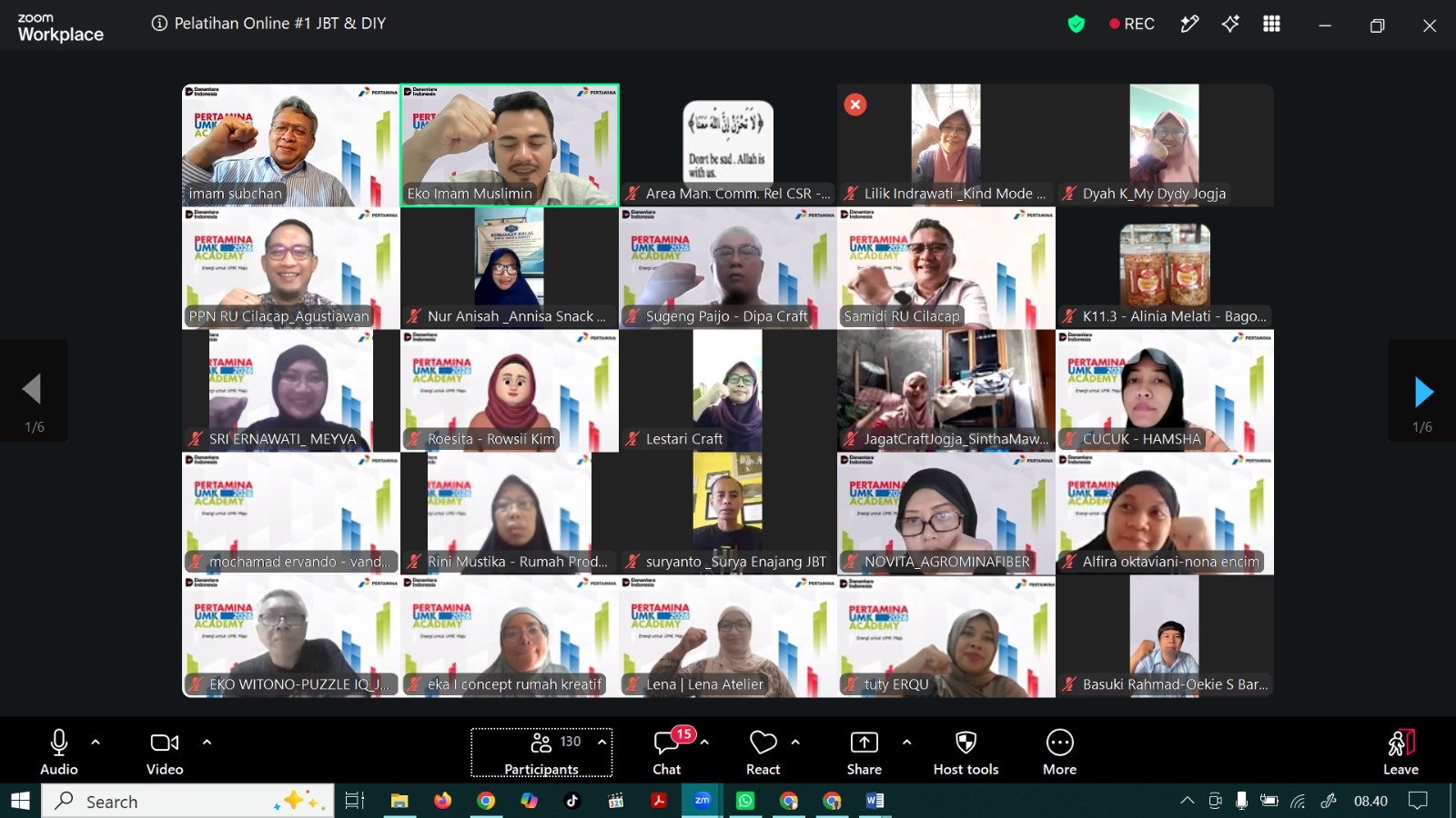 Pertamina UMK Academy 2026 Bekali 211 UMKM JBT dengan Fondasi Bisnis yang Kuat
